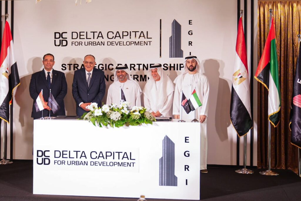 دلتا كابيتال تبرم شراكة مع الإمارات جلوبال لتطوير مشروعات باستثمارات 500 ملايين دولار