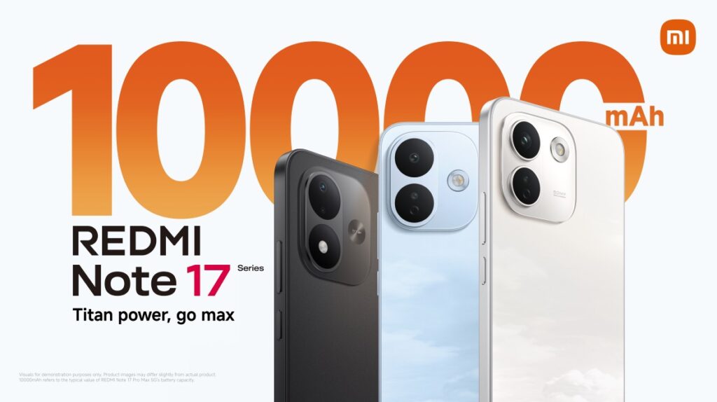 «شاومي» تطرح سلسلة هواتف «REDMI Note 17» في مصر ببطاريات تصل إلى 10000 مللي أمبير